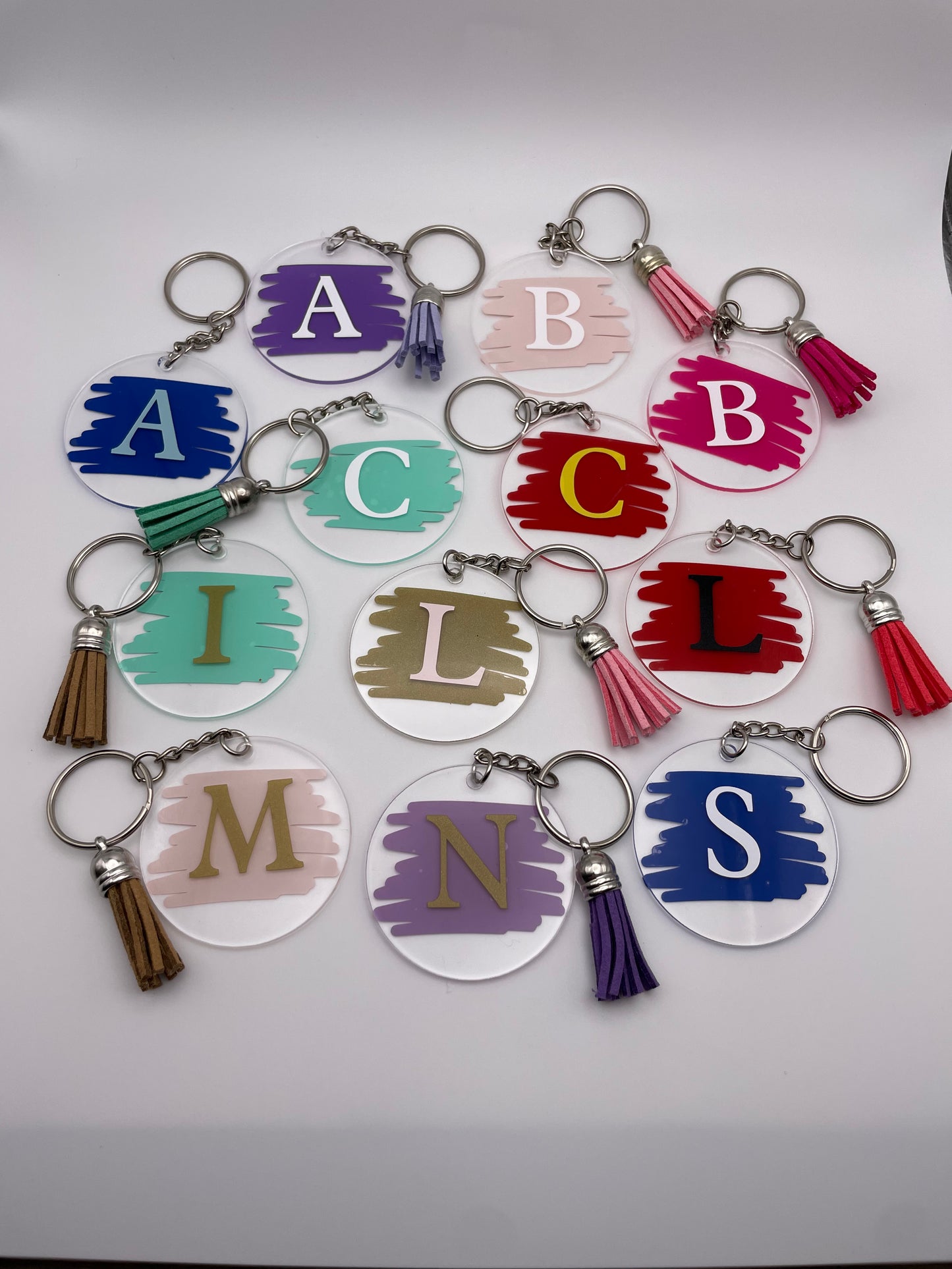 Name Acrylic Keychains